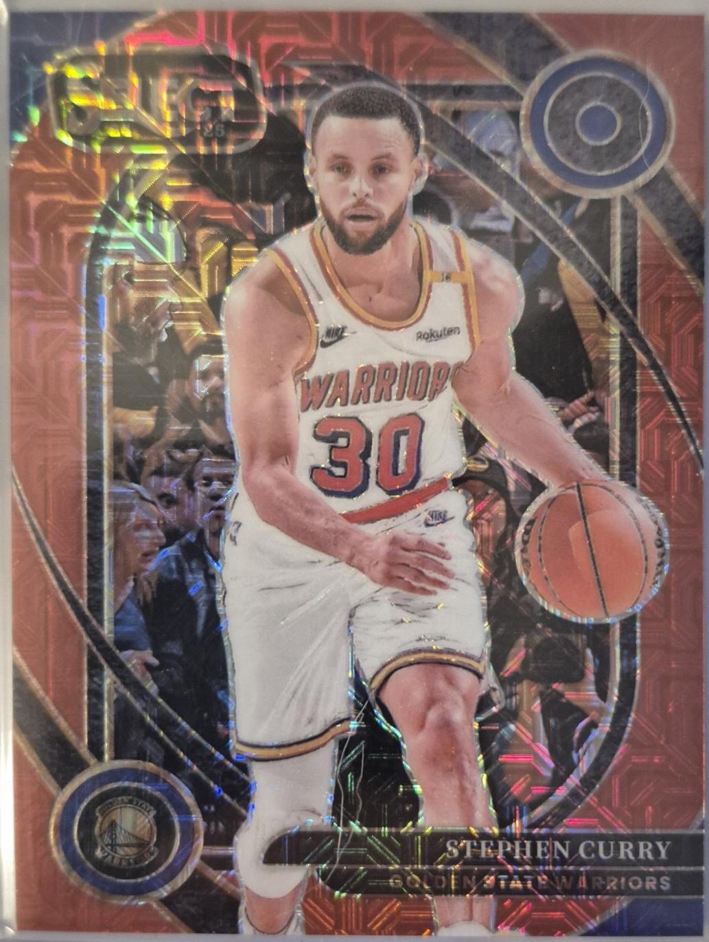 Stephen Curry [Red Mojo Prizm] #209