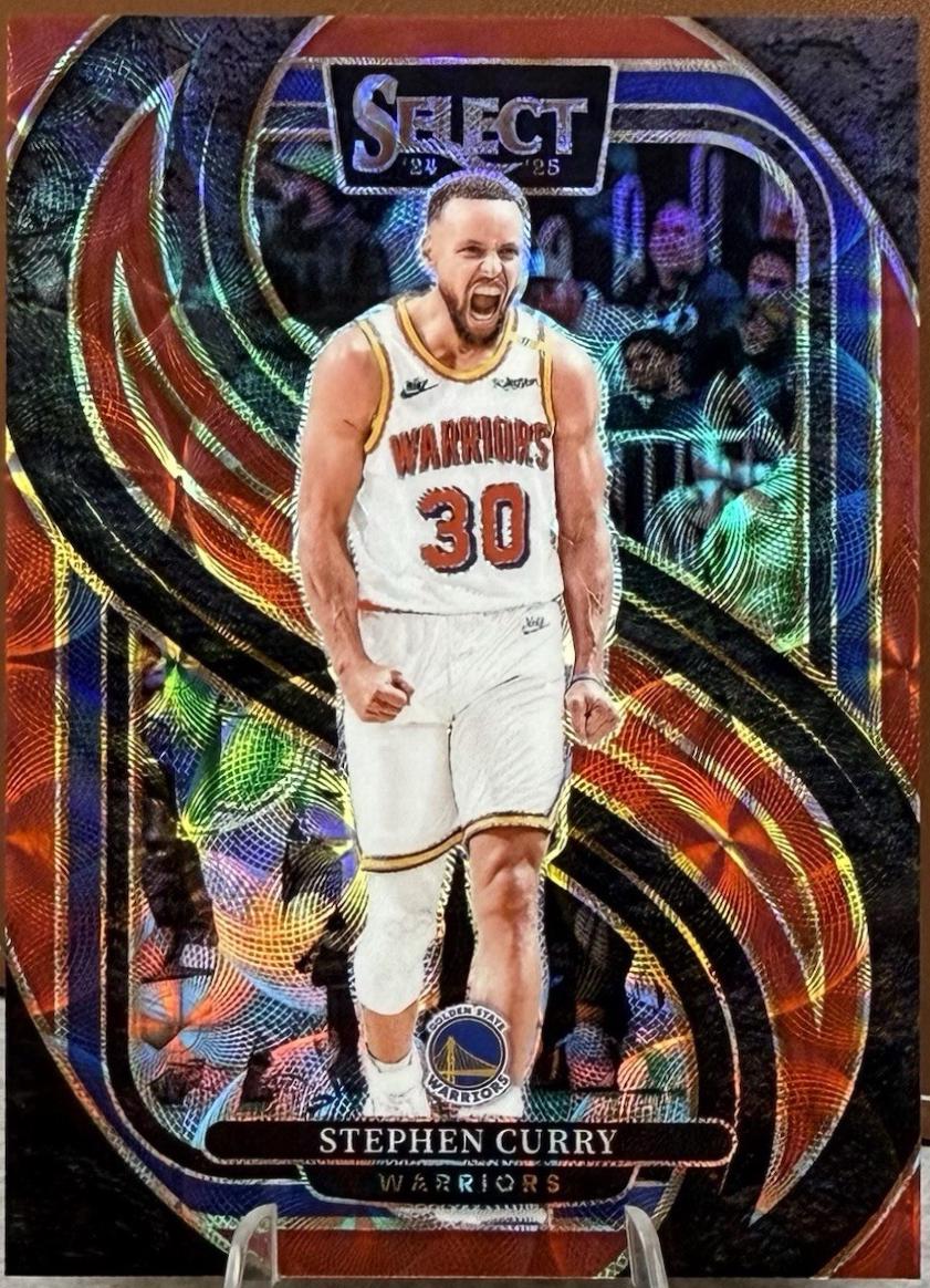 Stephen Curry [Red Scope Prizm] #143