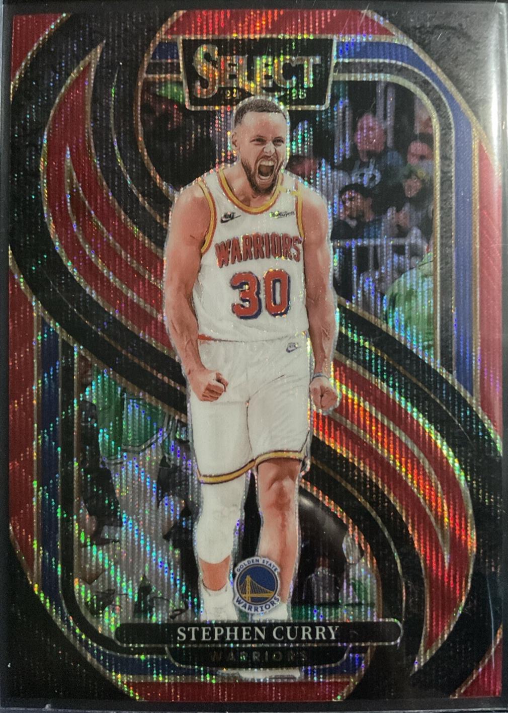 Stephen Curry [Red Wave Prizm] #143