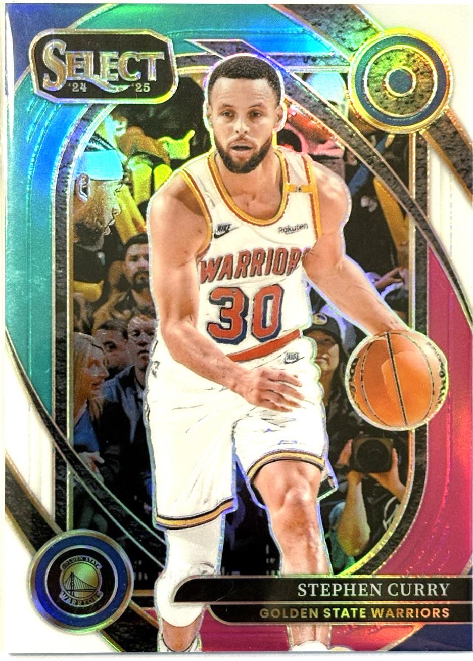 Stephen Curry [Teal White Pink Prizm] #209