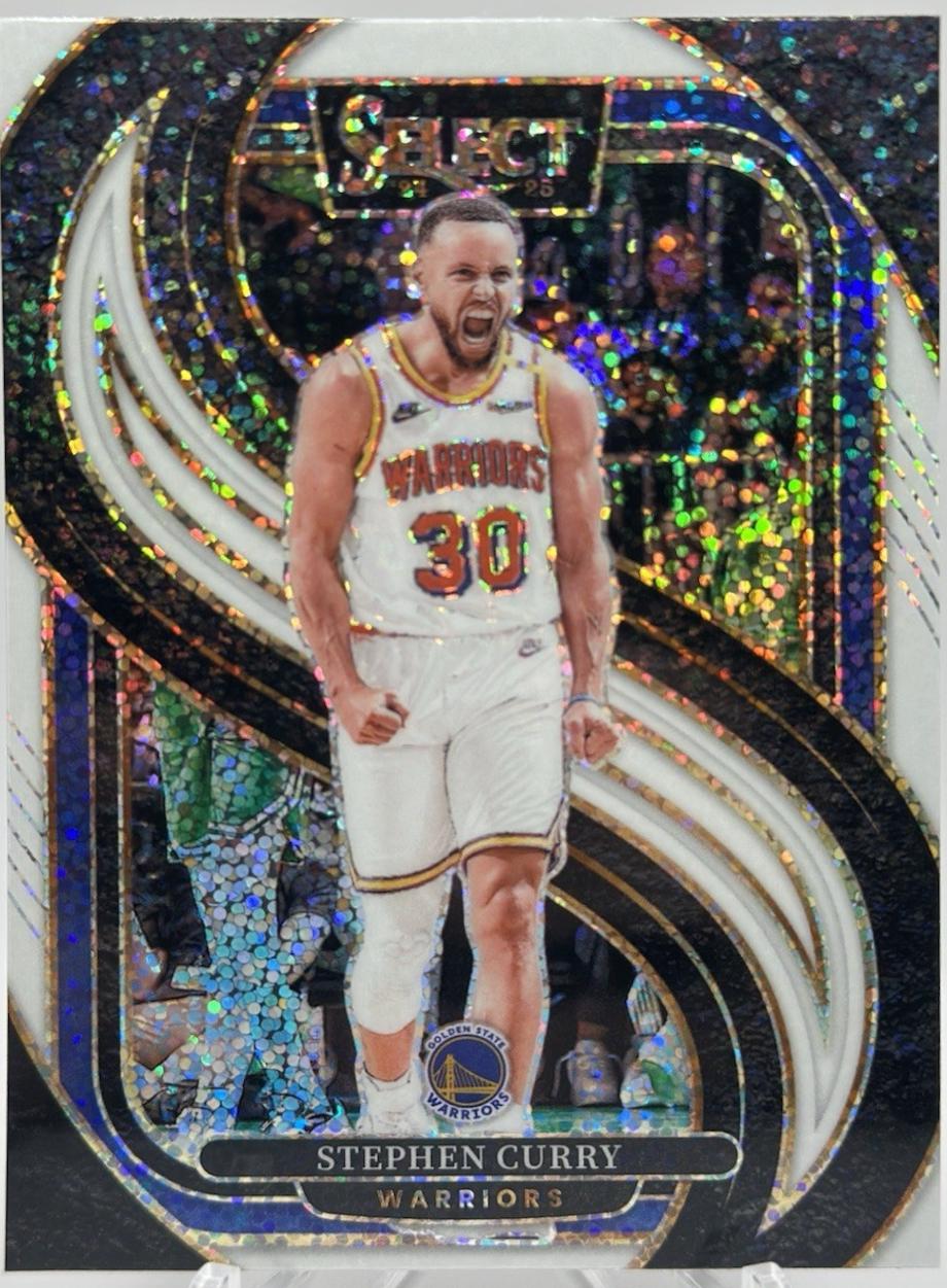 Stephen Curry [White Sparkle Prizm] #143