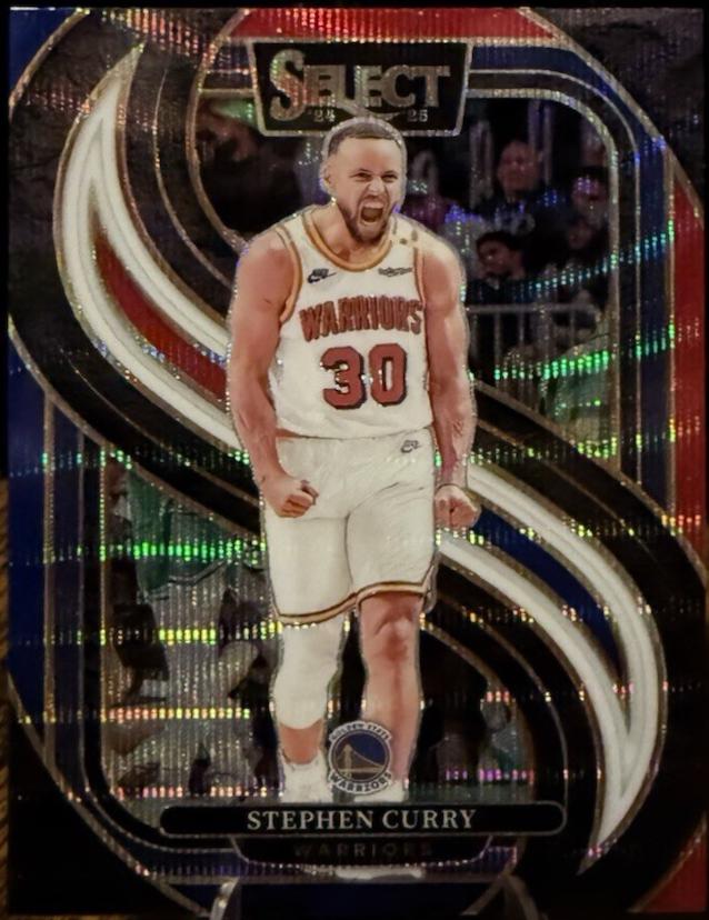 Stephen Curry [White Wave Prizm] #143