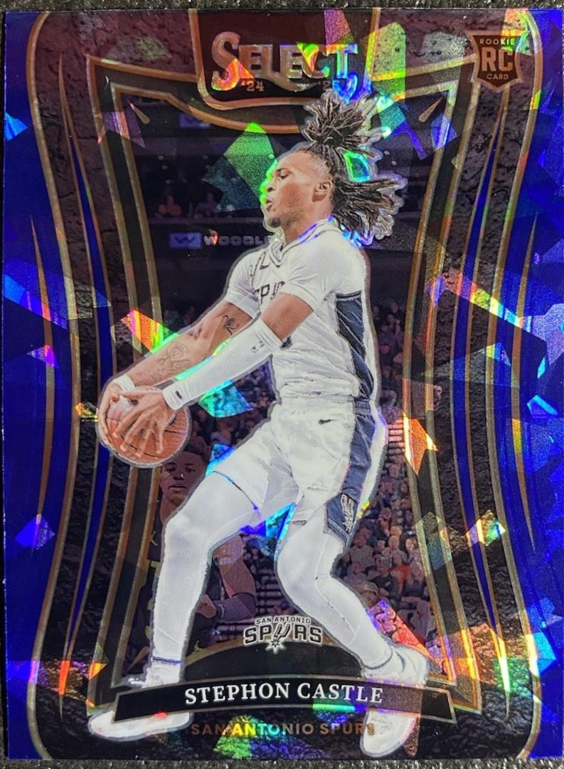 Stephon Castle [Blue Cracked Ice Prizm] #388