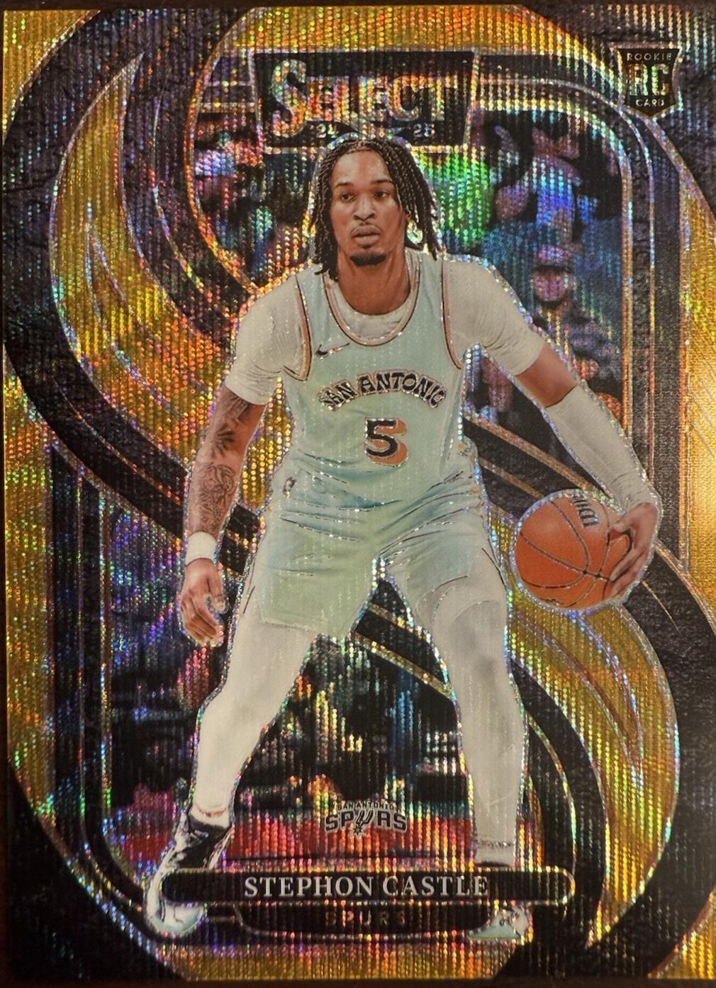 Stephon Castle [Gold Wave Prizm] #175
