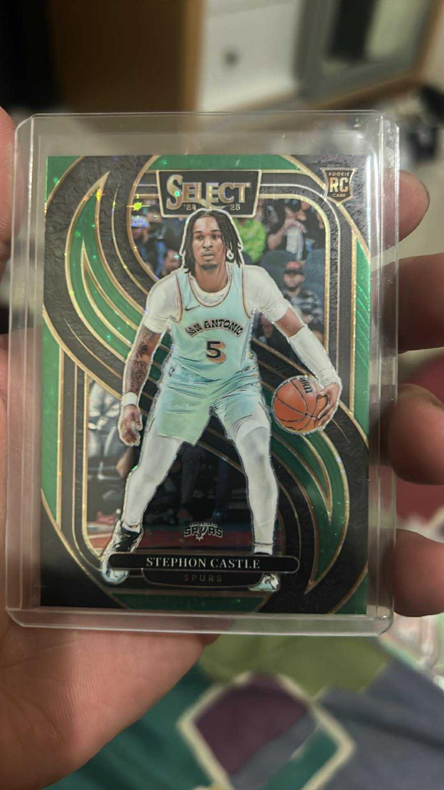 Stephon Castle [Green Stars Prizm] #175