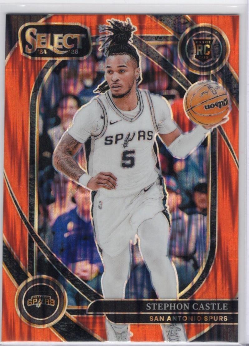 Stephon Castle [Orange Flash Prizm] #292