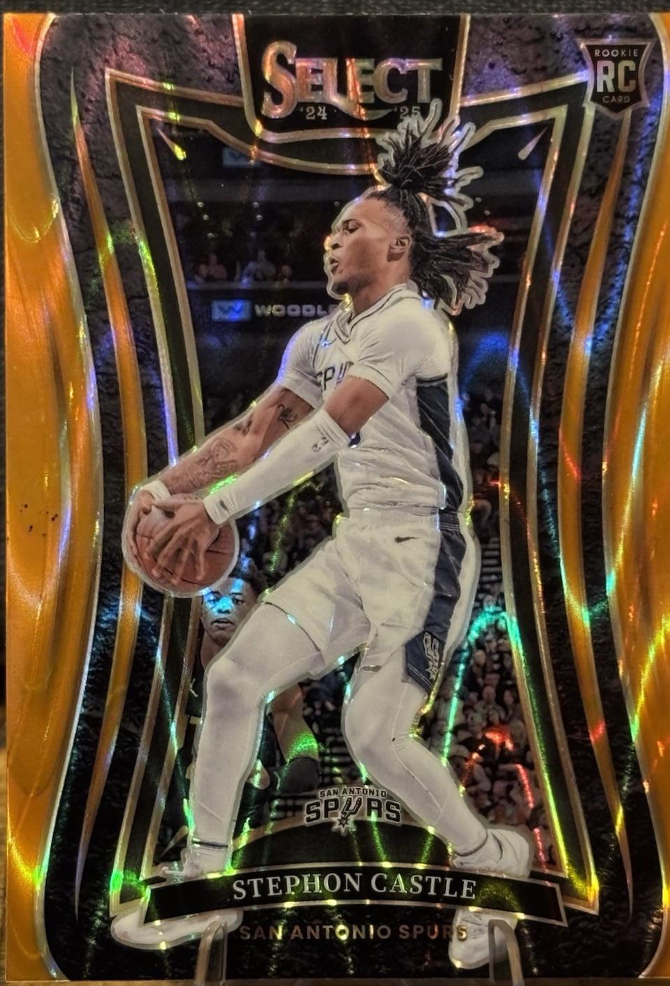 Stephon Castle [Orange Tectonic Prizm] #388