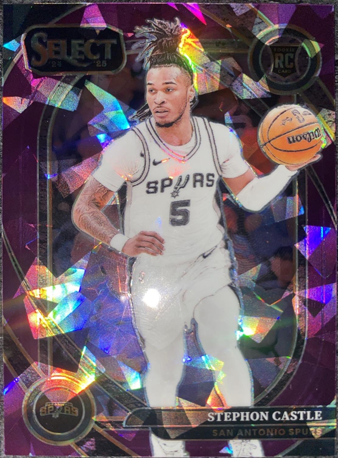 Stephon Castle [Purple Cracked Ice Prizm] #292