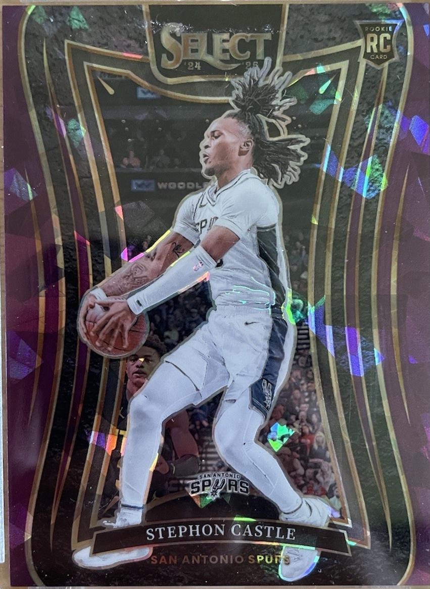 Stephon Castle [Purple Cracked Ice Prizm] #388