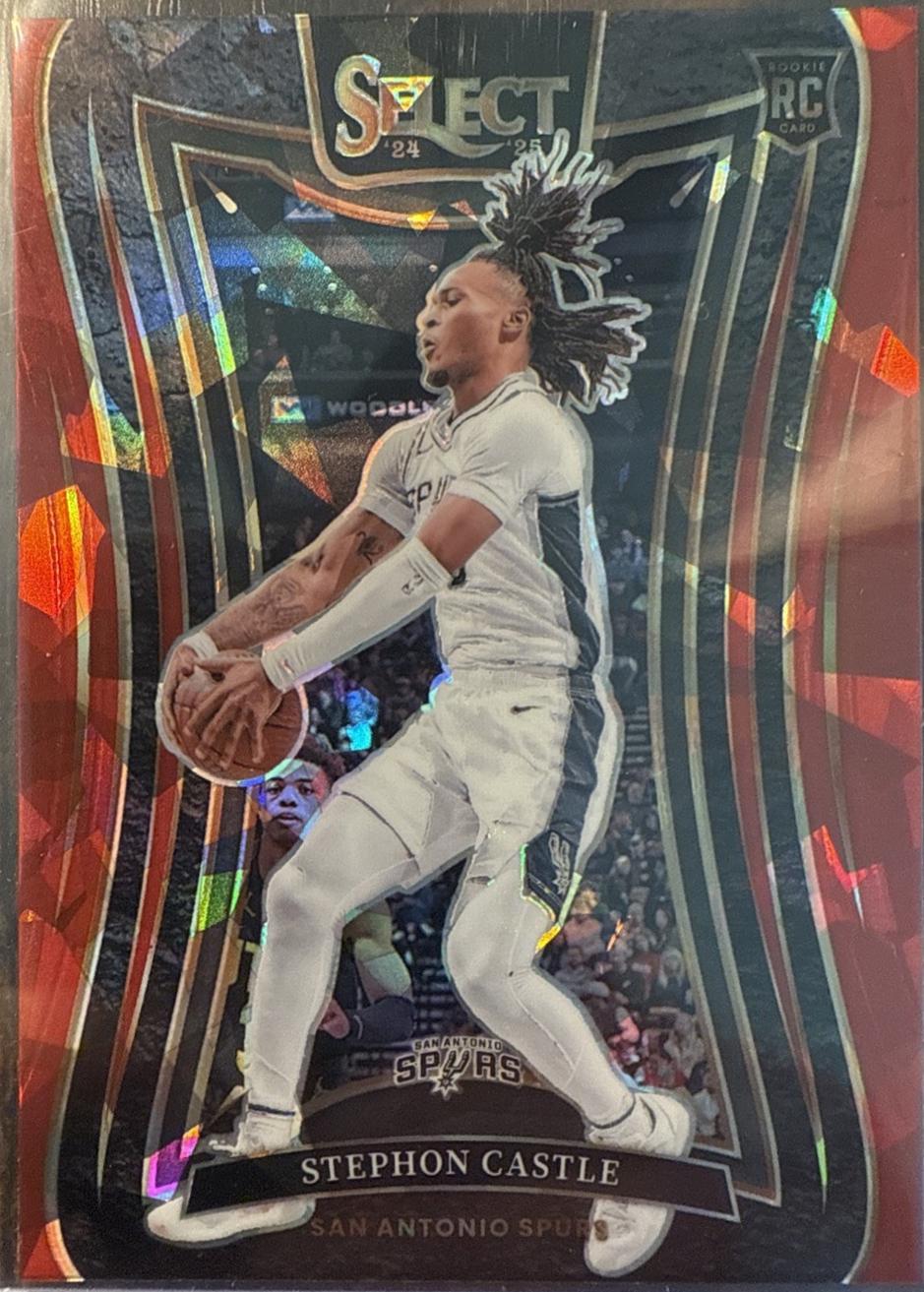 Stephon Castle [Red Cracked Ice Prizm] #388