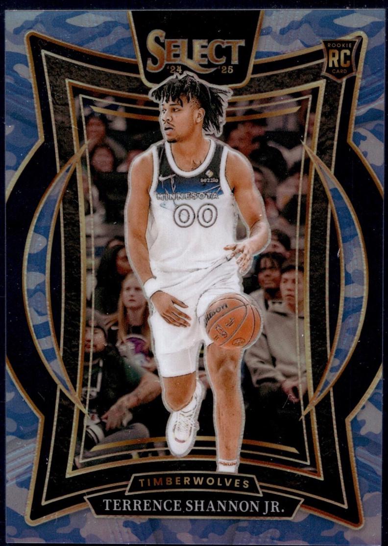 Terrence Shannon Jr. [Blue Camo Prizm] #78