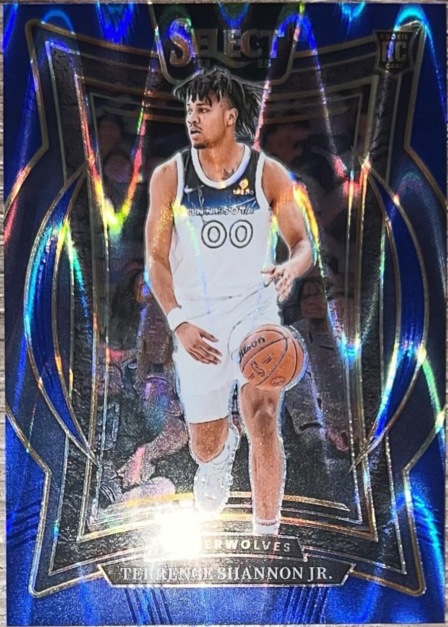 Terrence Shannon Jr. [Blue Tectonic Prizm] #78