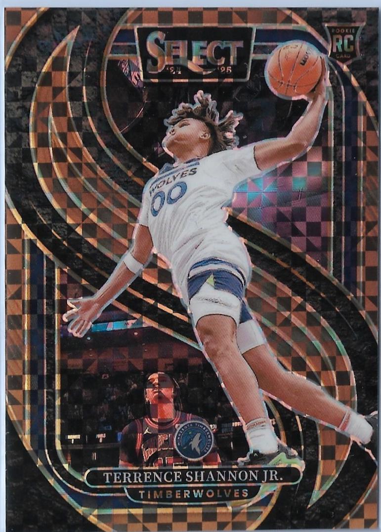 Terrence Shannon Jr. [Bronze Checker Prizm] #183