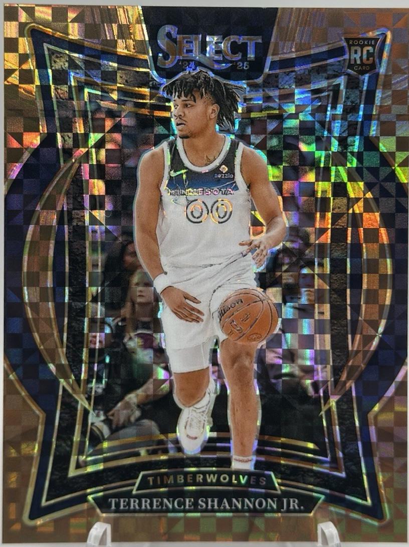 Terrence Shannon Jr. [Bronze Checker Prizm] #78
