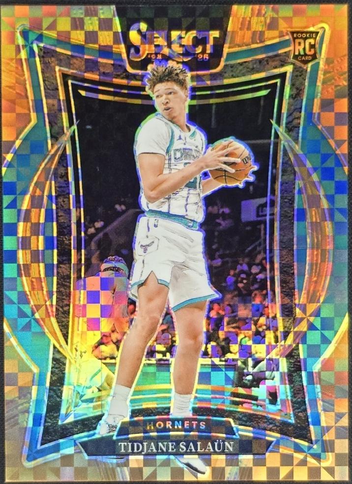 Tidjane Salaun [Bronze Checker Prizm] #95