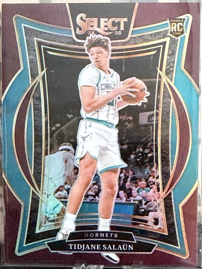 Tidjane Salaun [Maroon Prizm] #95