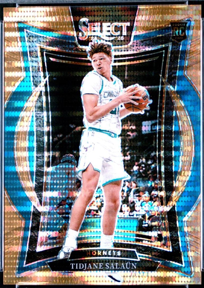 Tidjane Salaun [Neon Orange Pulsar Prizm] #95