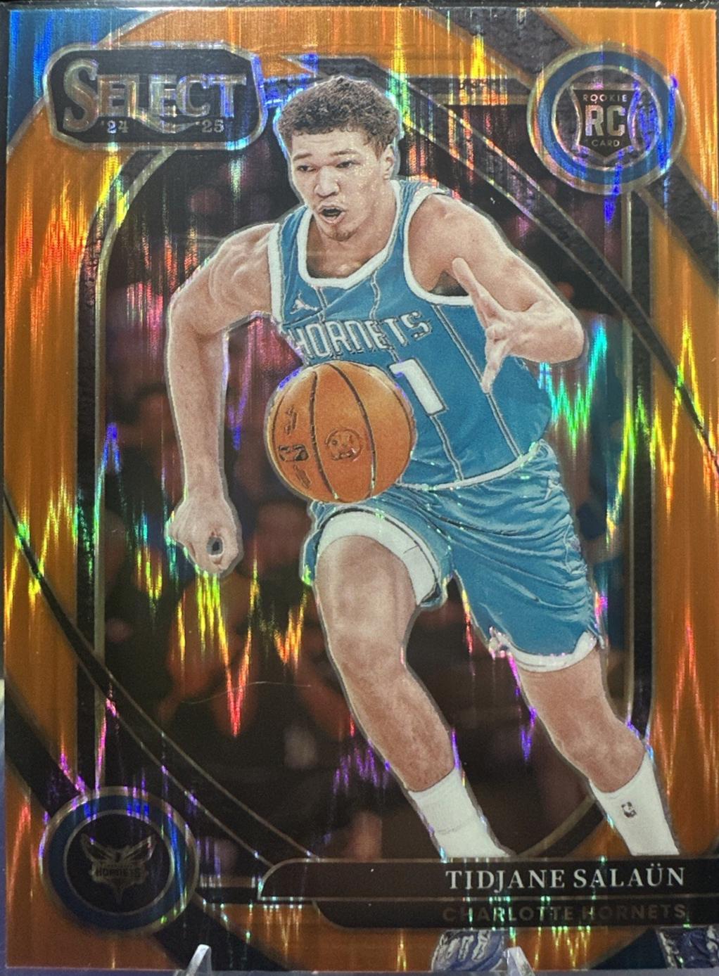Tidjane Salaun [Orange Flash Prizm] #293