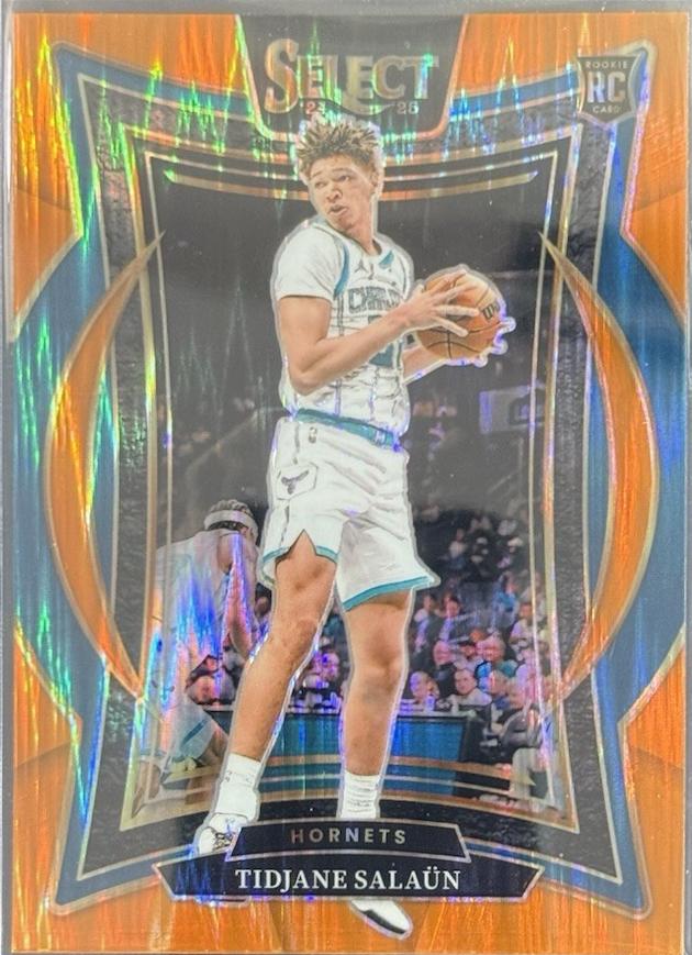 Tidjane Salaun [Orange Flash Prizm] #95