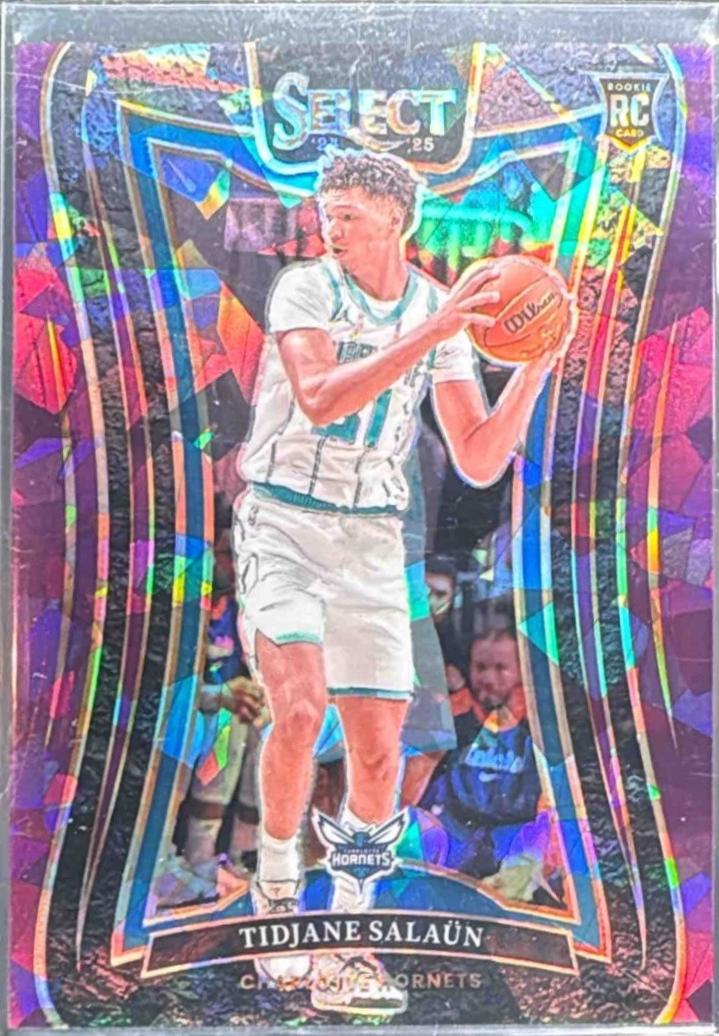 Tidjane Salaun [Purple Cracked Ice Prizm] #397