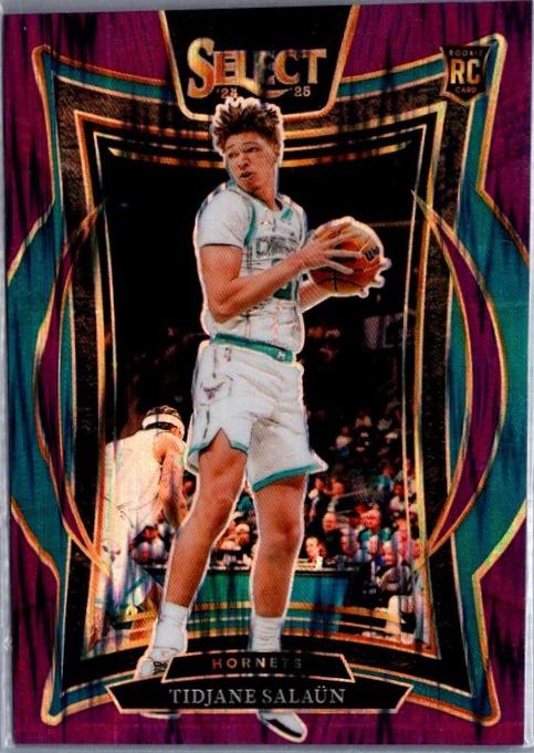 Tidjane Salaun [Purple Flash Prizm] #95