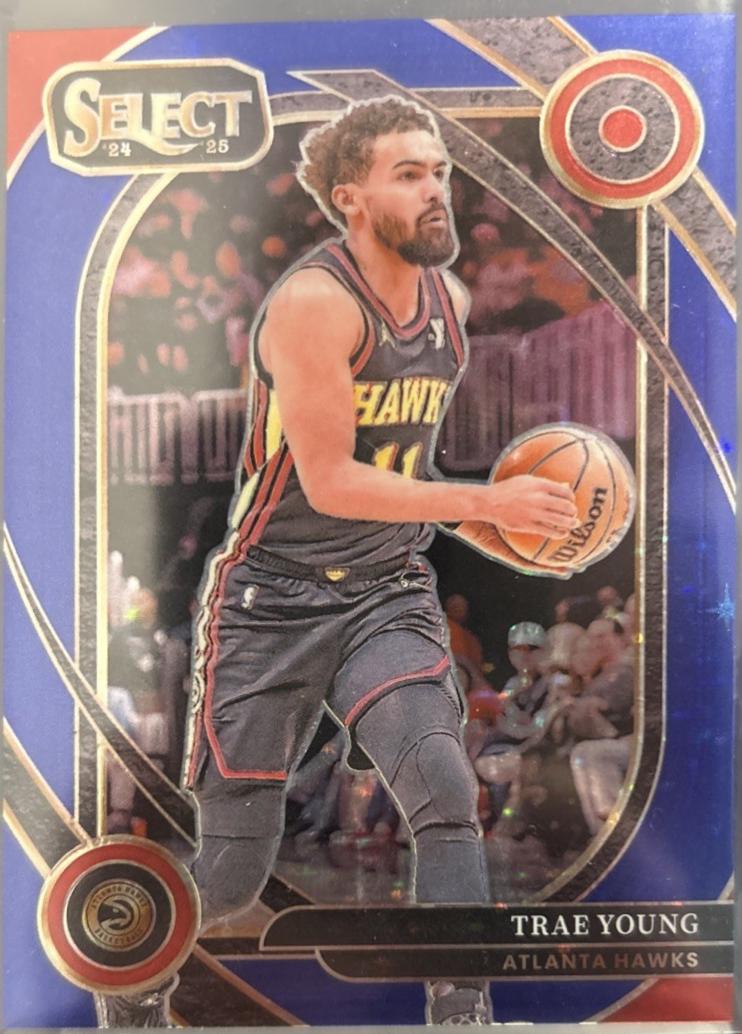 Trae Young [Blue Stars Prizm] #223