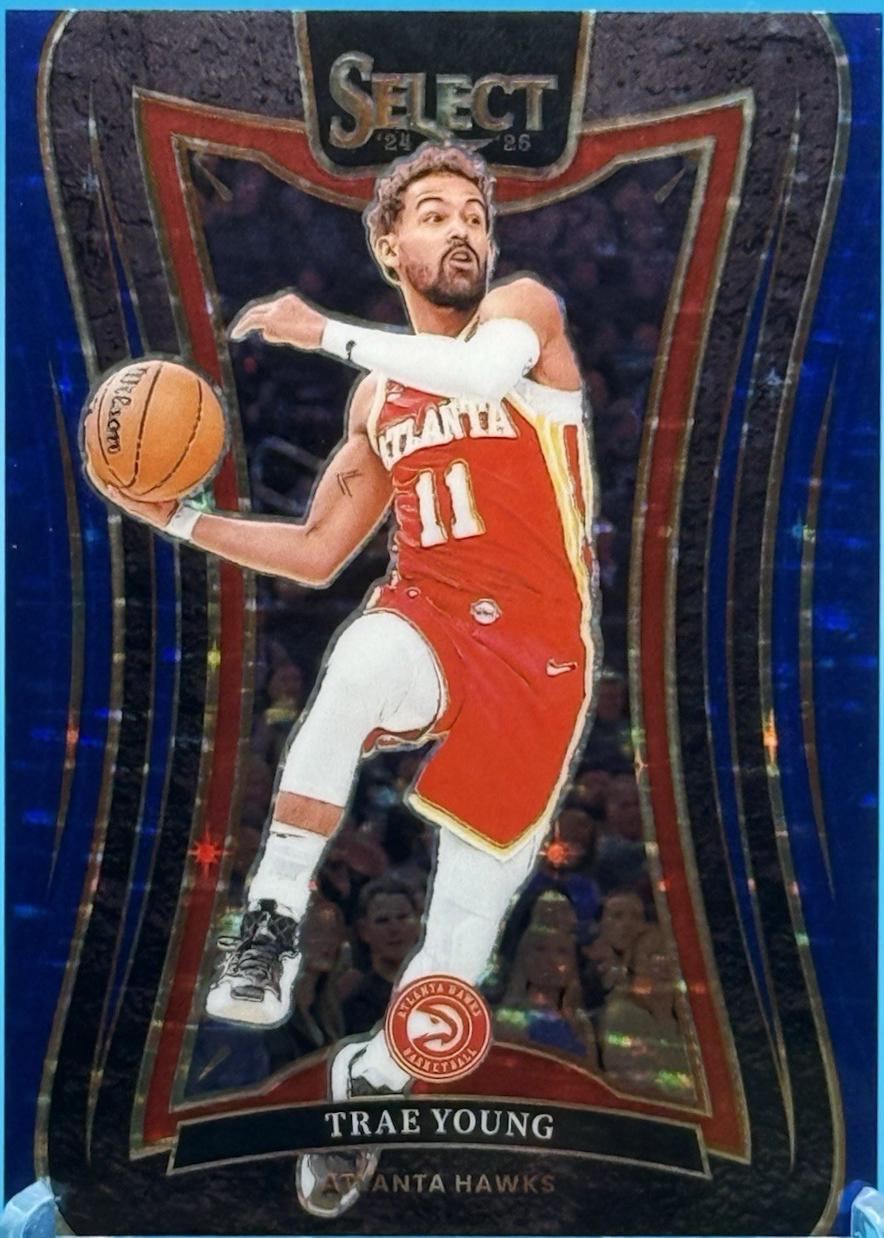 Trae Young [Blue Stars Prizm] #341