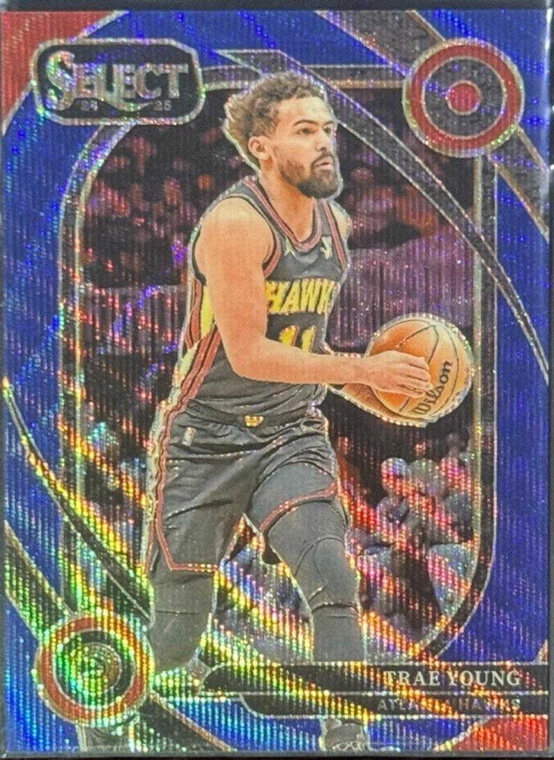 Trae Young [Blue Wave Prizm] #223