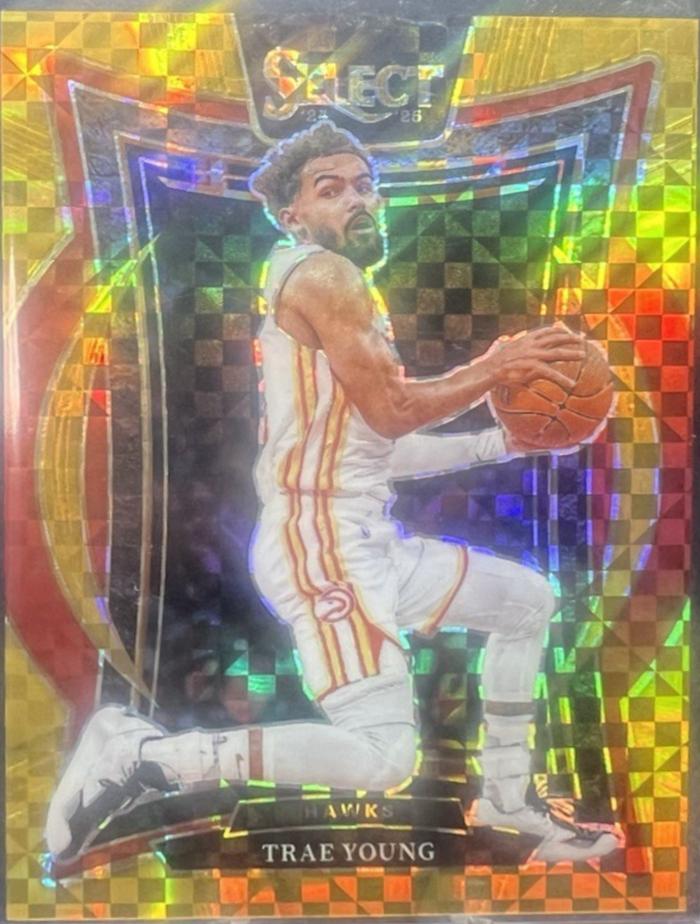Trae Young [Gold Prizm] #63