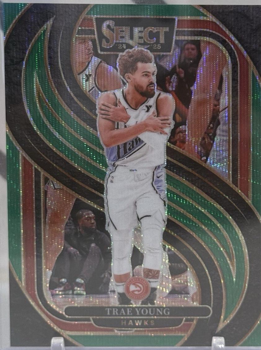 Trae Young [Green Wave Prizm] #123