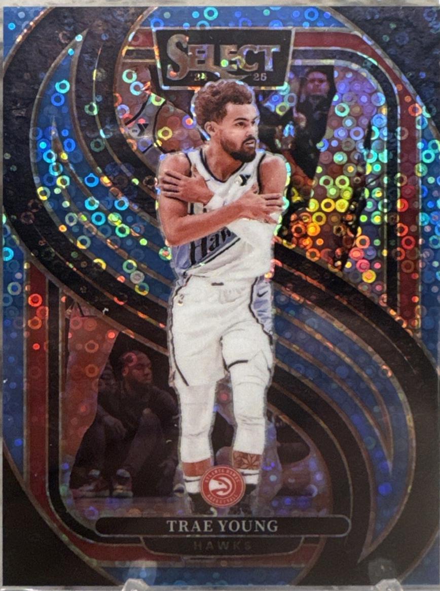 Trae Young [Light Blue Disco Prizm] #123