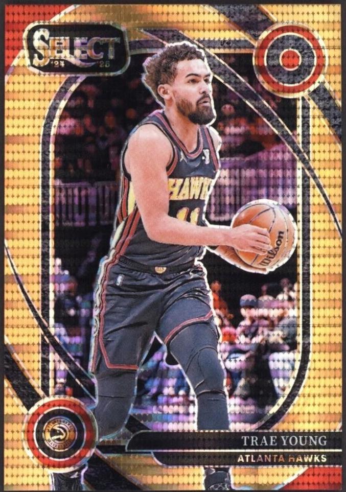 Trae Young [Neon Orange Pulsar Prizm] #223