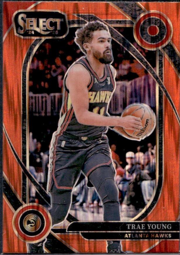 Trae Young [Orange Flash Prizm] #223