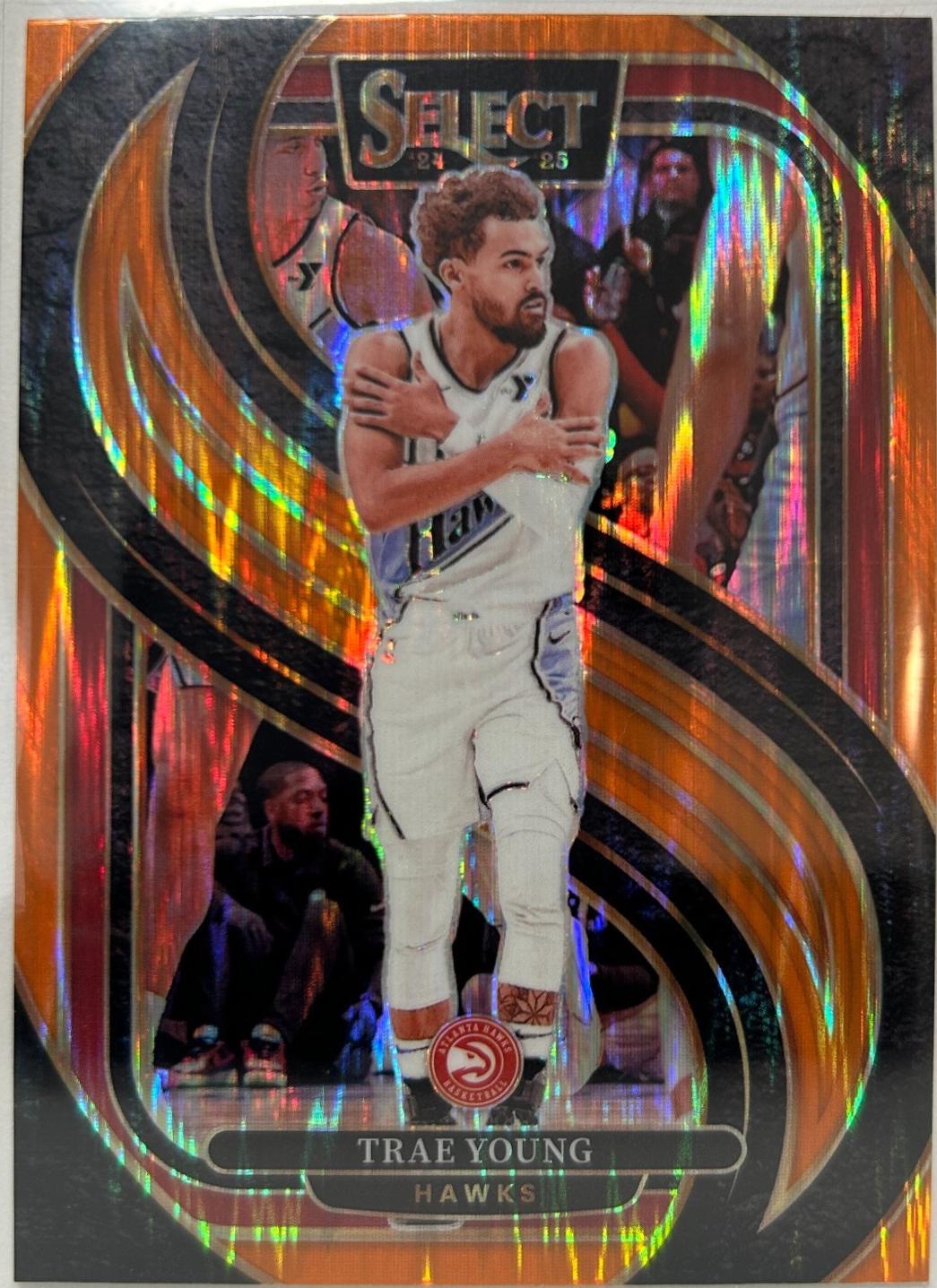 Trae Young [Orange Prizm] #123