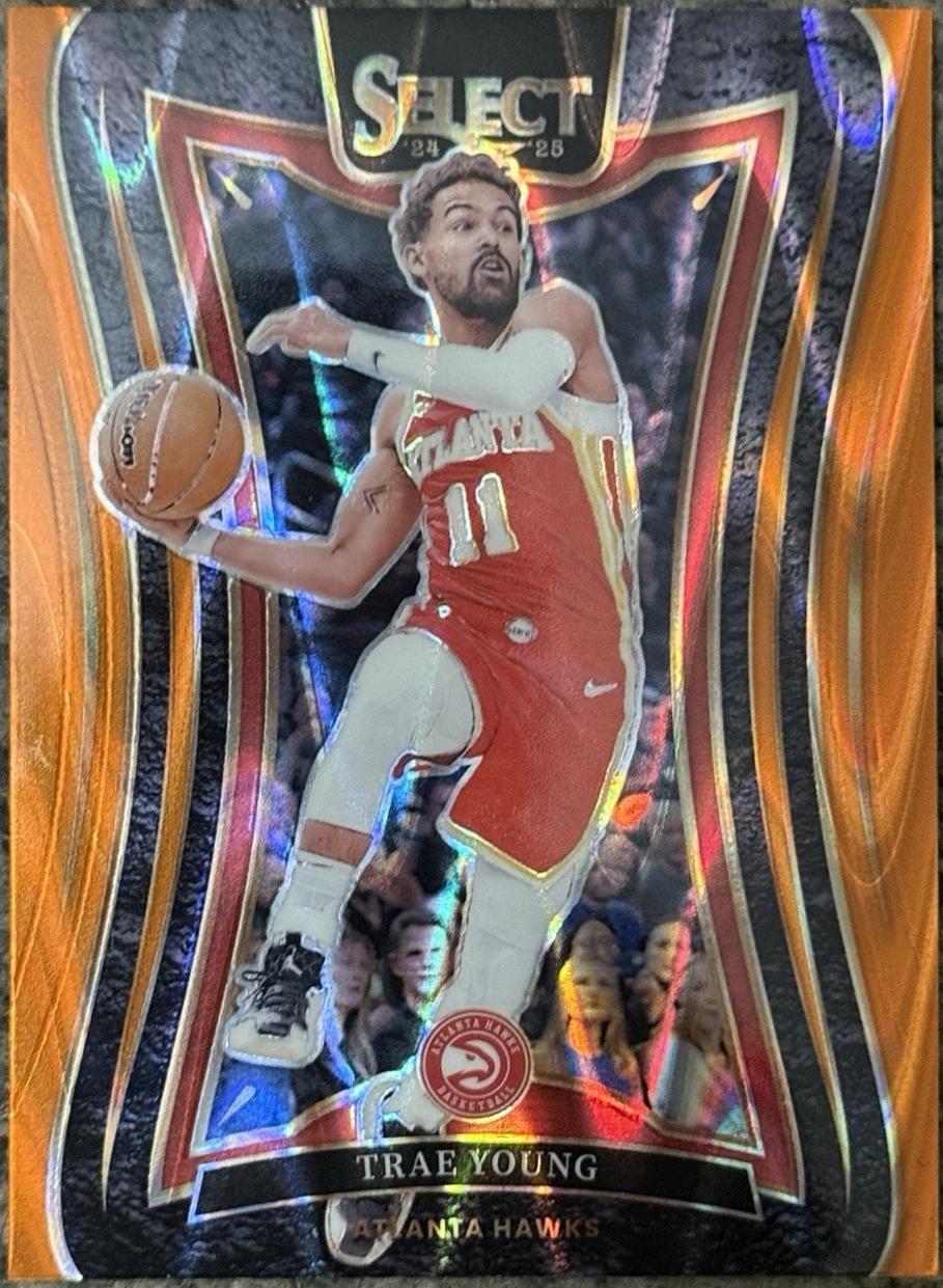 Trae Young [Orange Tectonic Prizm] #341