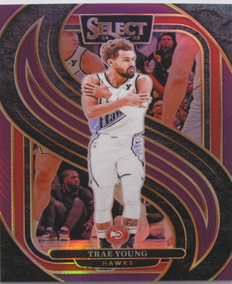 Trae Young [Purple Prizm] #123