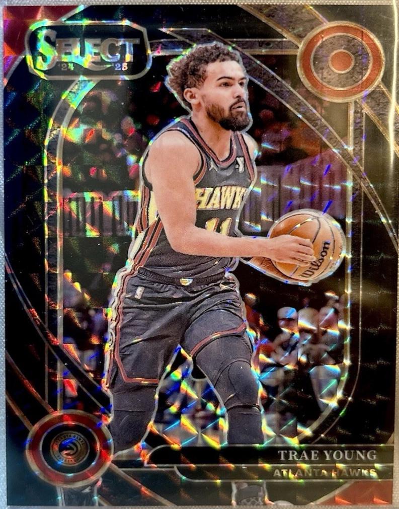 Trae Young [Red Mojo Prizm] #223