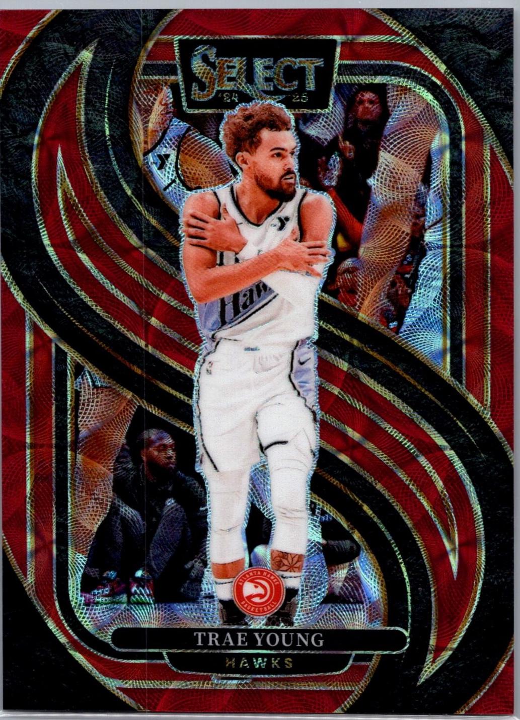 Trae Young [Red Scope Prizm] #123
