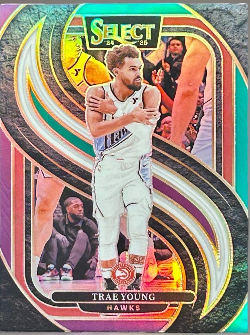 Trae Young [Red Wave Prizm] #123