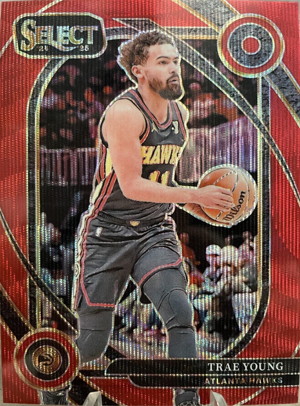 Trae Young [Red Wave Prizm] #223