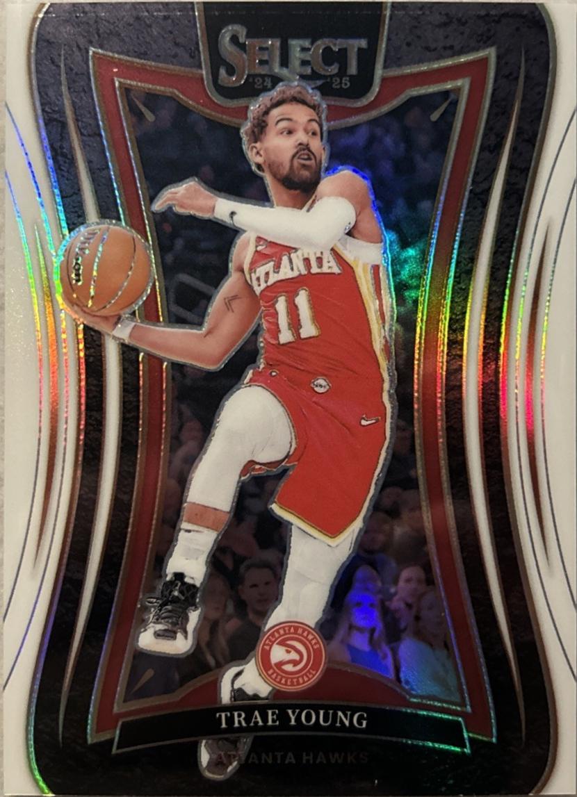 Trae Young [White Prizm] #341