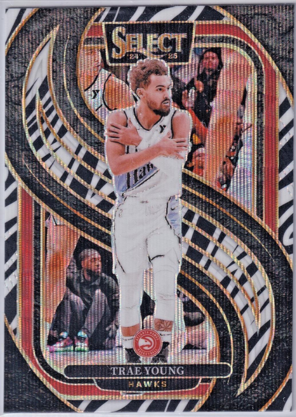 Trae Young [Zebra Prizm] #123