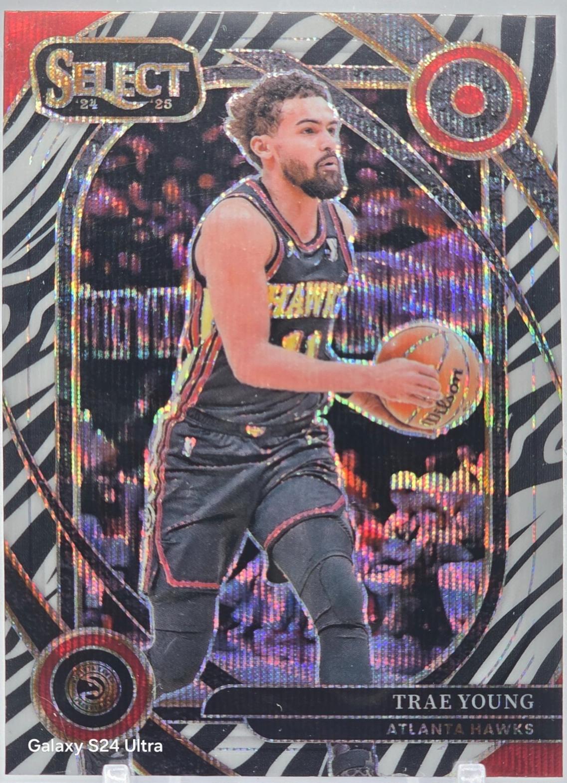 Trae Young [Zebra Prizm] #223