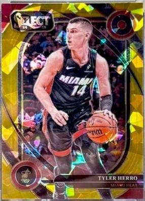 Tyler Herro [Gold Cracked ice Prizm] #218
