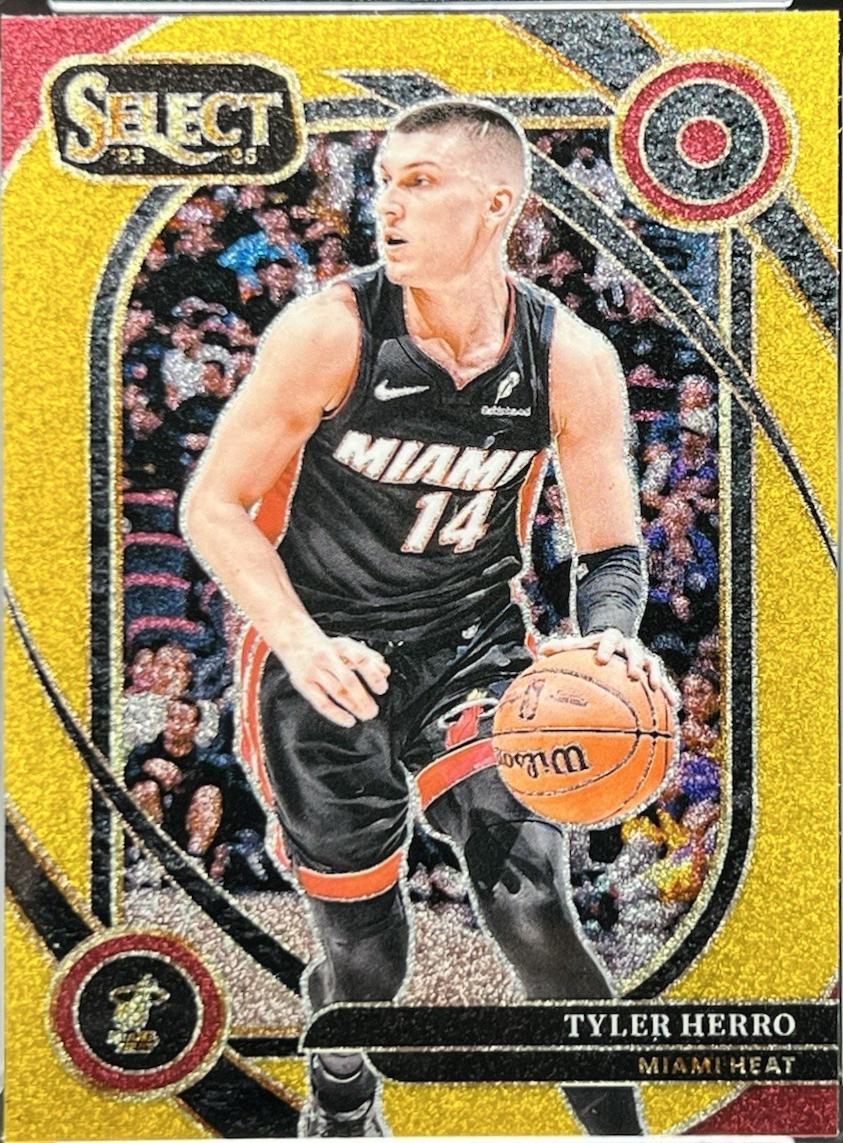 Tyler Herro [Gold Glitter Prizm] #218