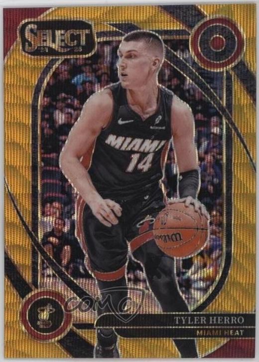 Tyler Herro [Gold Wave Prizm] #218