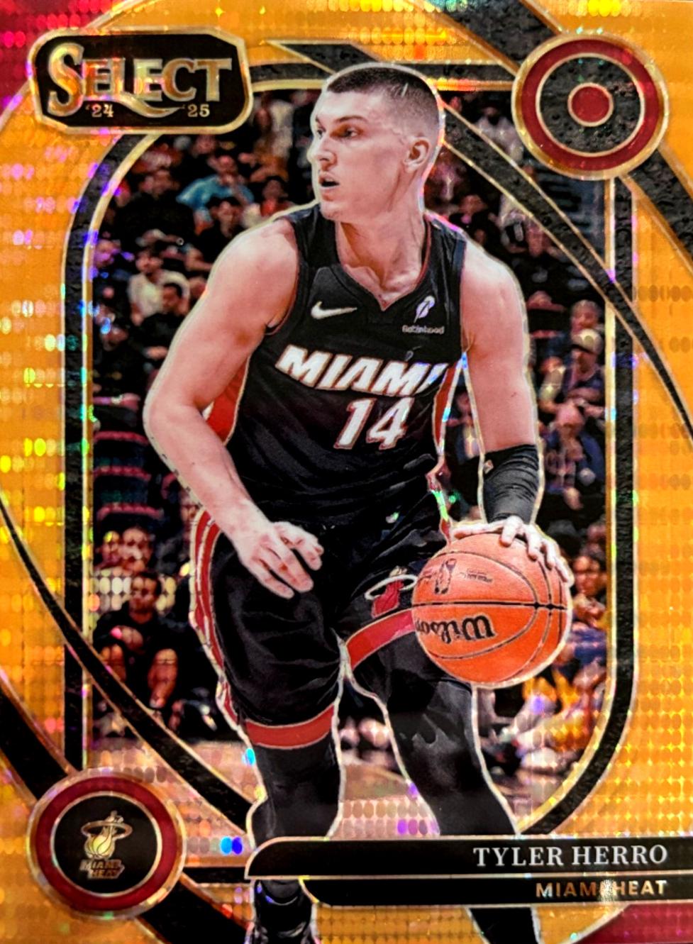 Tyler Herro [Neon Orange Pulsar Prizm] #218