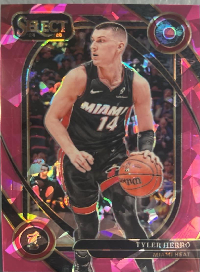 Tyler Herro [Pink Cracked Ice Prizm] #218