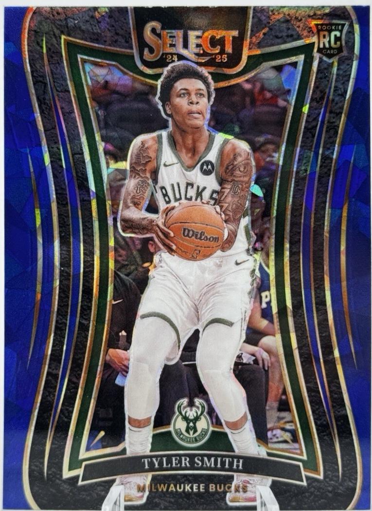 Tyler Smith [Blue Cracked Ice Prizm] #378