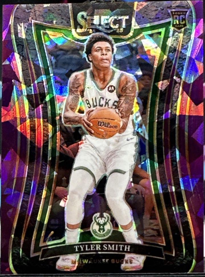 Tyler Smith [Purple Cracked Ice Prizm] #378
